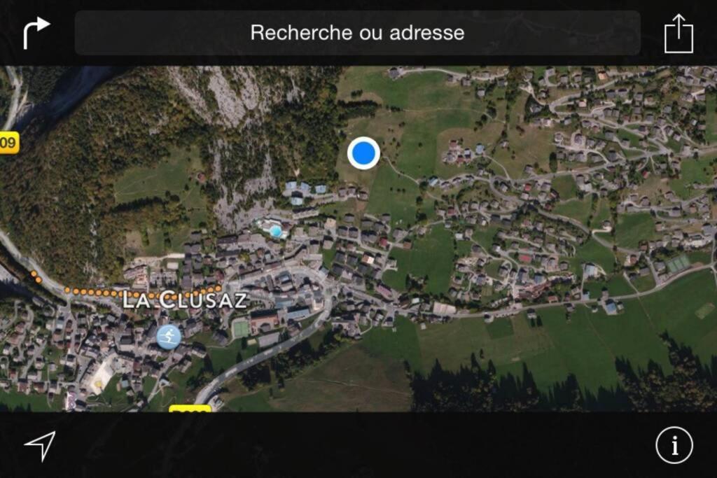 Appartement Cozy Dans Chalet 6 Pers Voiture 4 Roues Motrice A Dispo La Clusaz Buitenkant foto